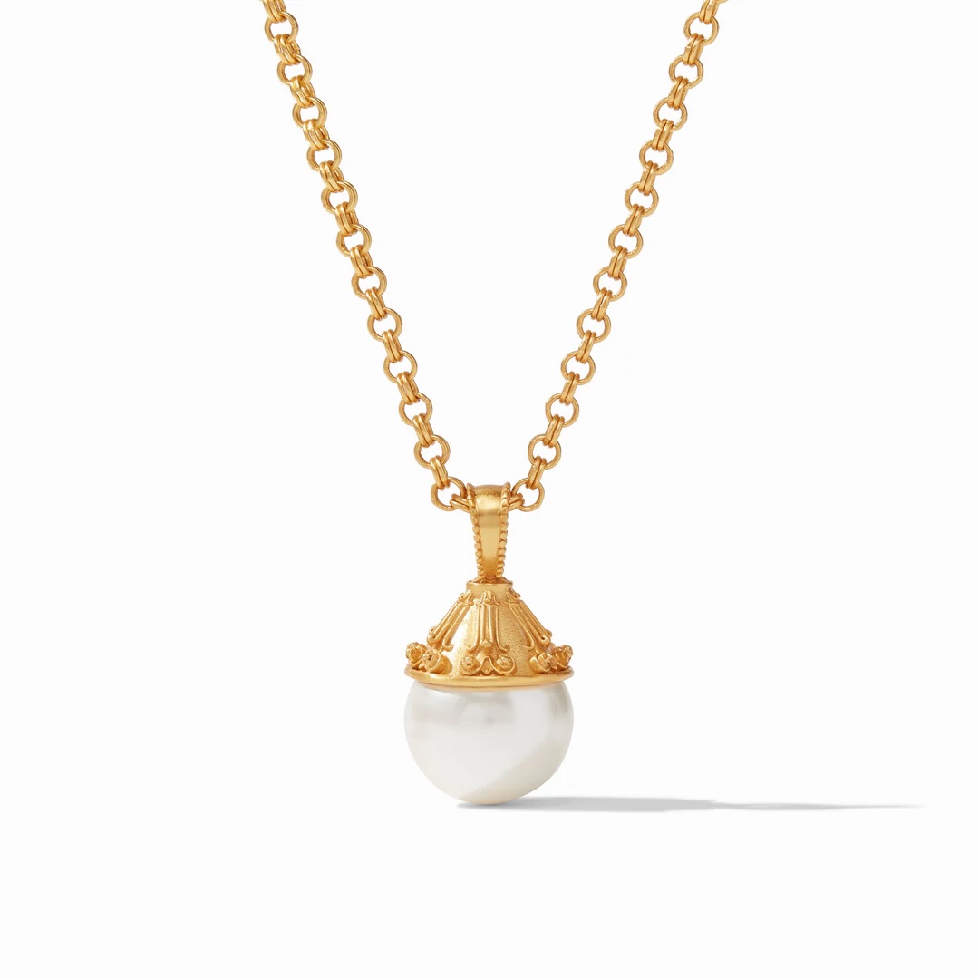 Julie Vos Meridian Pearl Pendant Necklace
