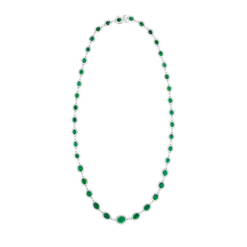 Emerald & Diamond Necklace_2
