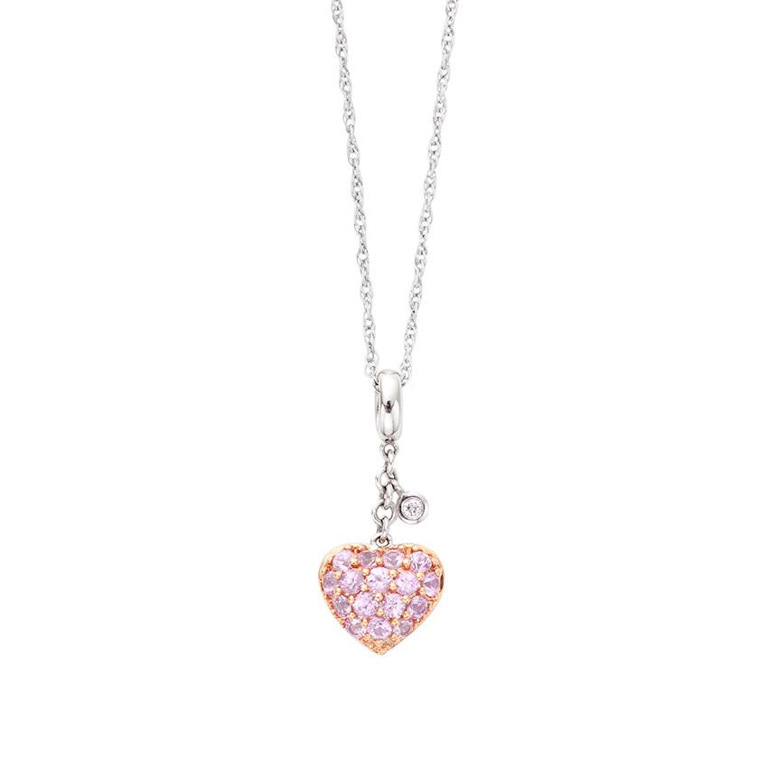Sapphire & Diamond Heart Pendant_2