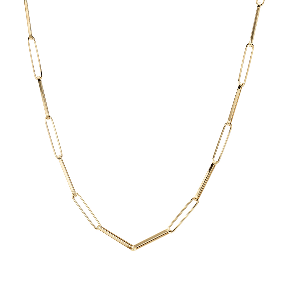 14k Yellow Gold Toggle Necklace 0