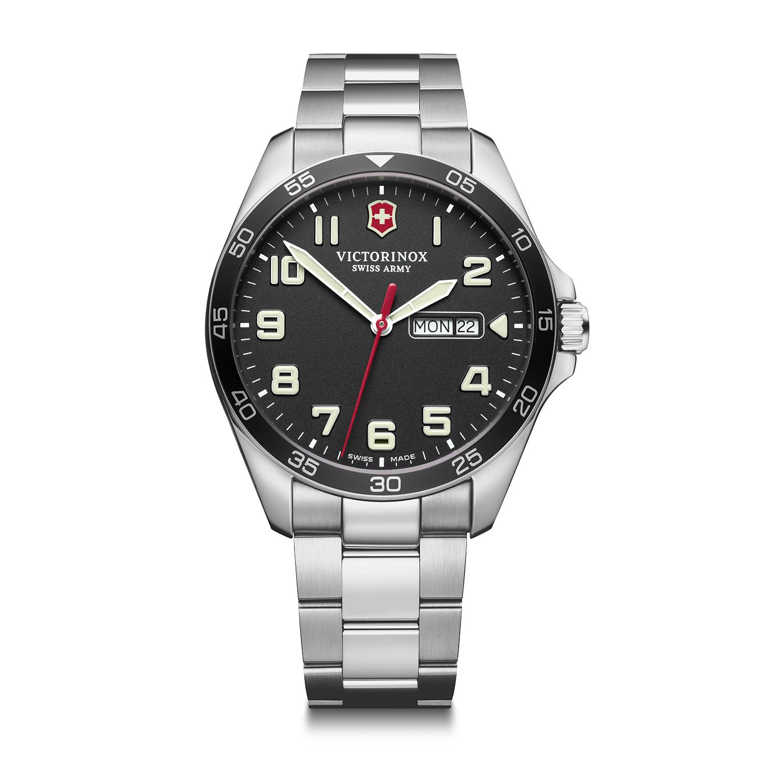 Victorinox Swiss Army Fieldforce Gent's Timepiece with Black Dial, 42mm 0