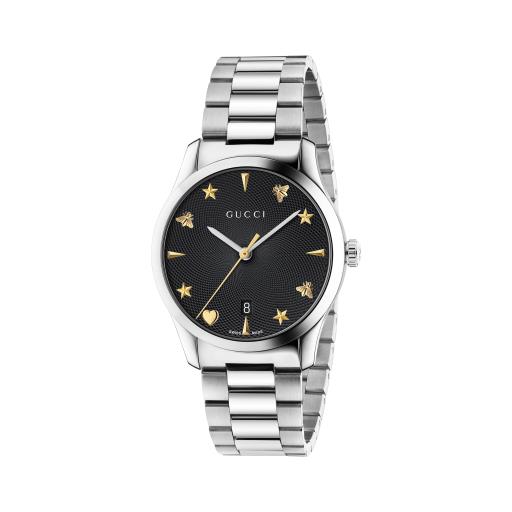Gucci G-Timeless steel bracelet watch 0