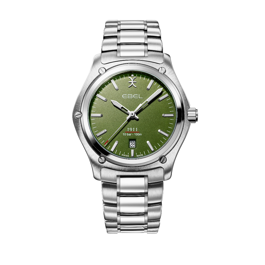 Ebel 1911 Watch with Green Mat Dial 2