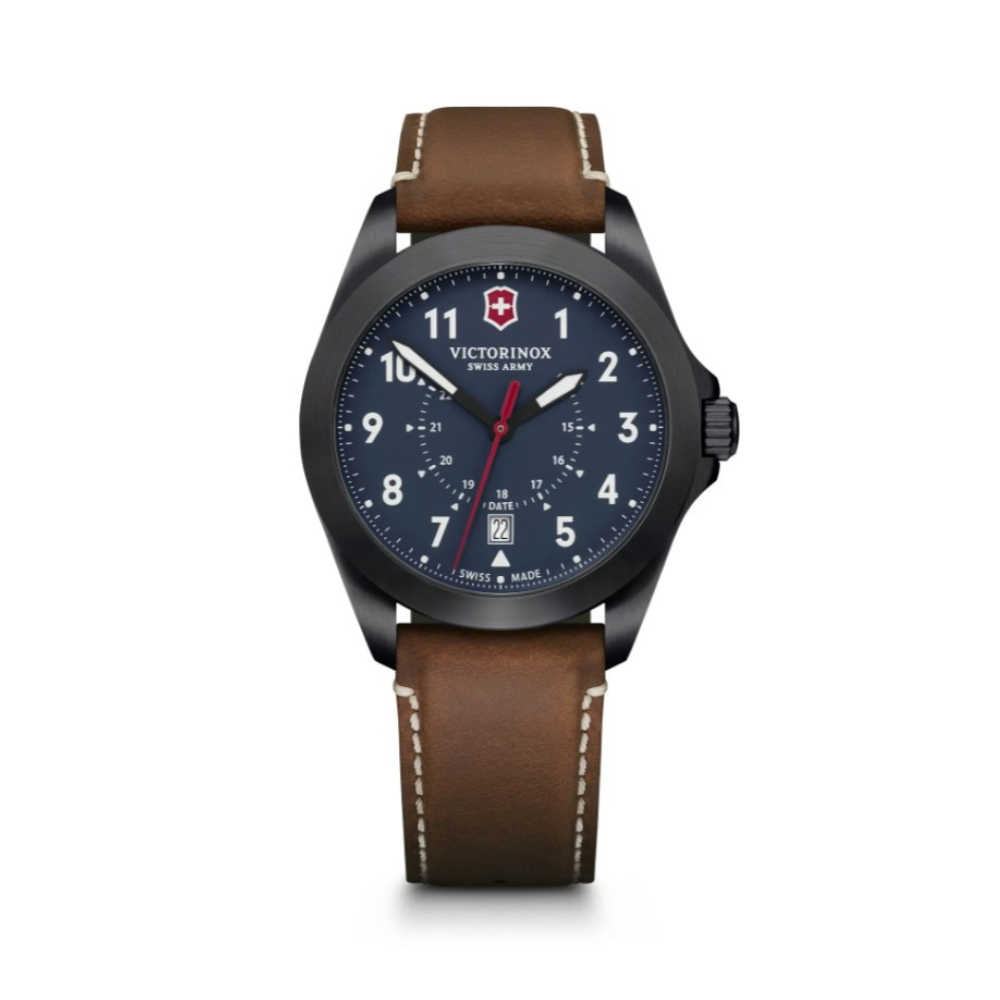Victorinox Swiss Army Swiss Army Heritage Gent's Timepiece, Blue and Brown 0