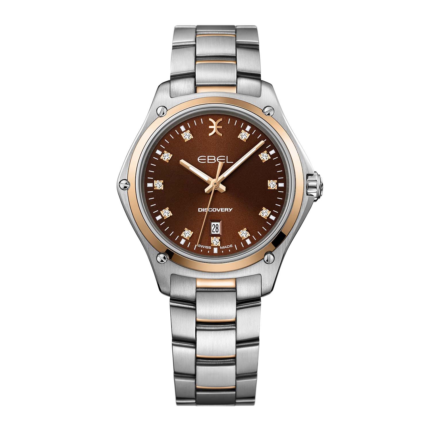 Ebel Discovery Ladies Watch with Brown Dial 0