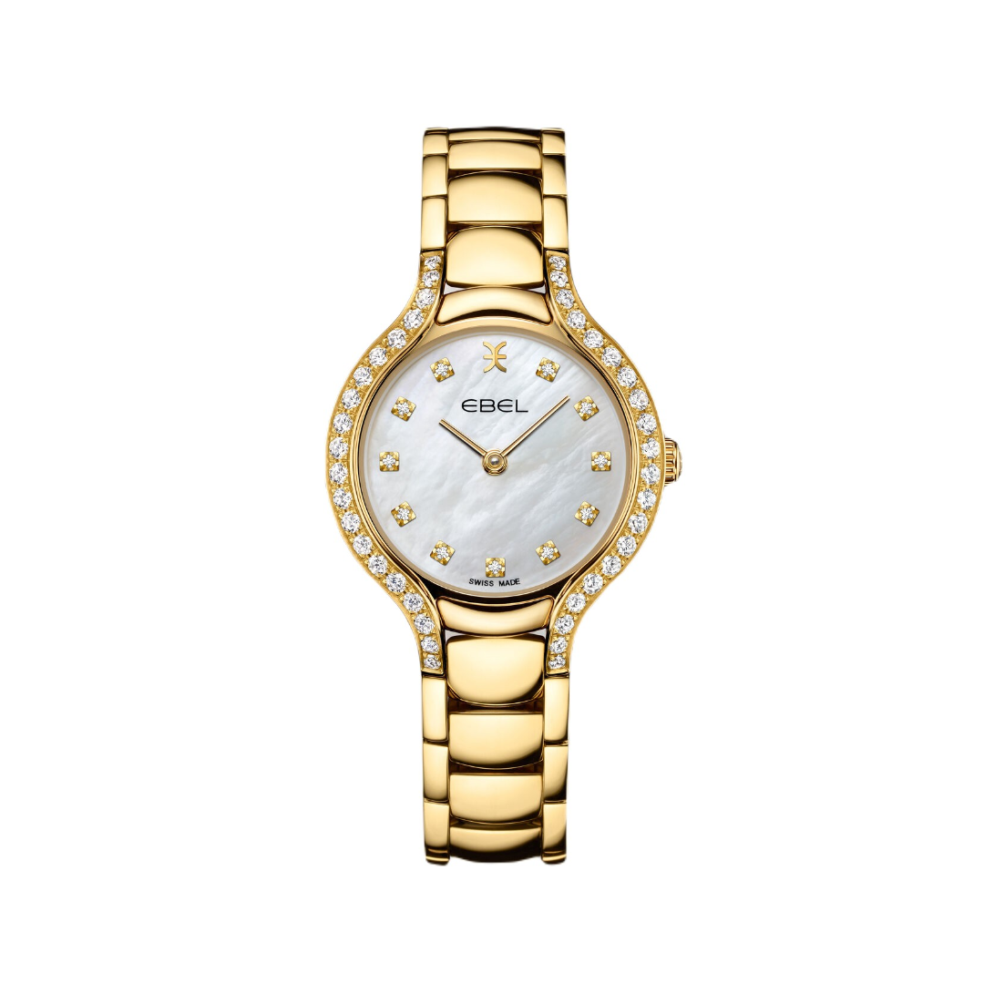 Ebel Beluga Yellow Gold Watch with Diamonds 1