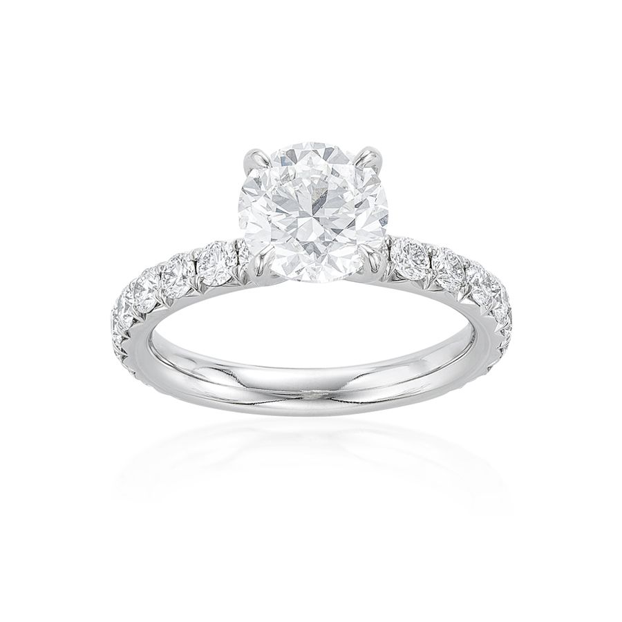 2.02 CT Round Diamond Engagement Ring 0