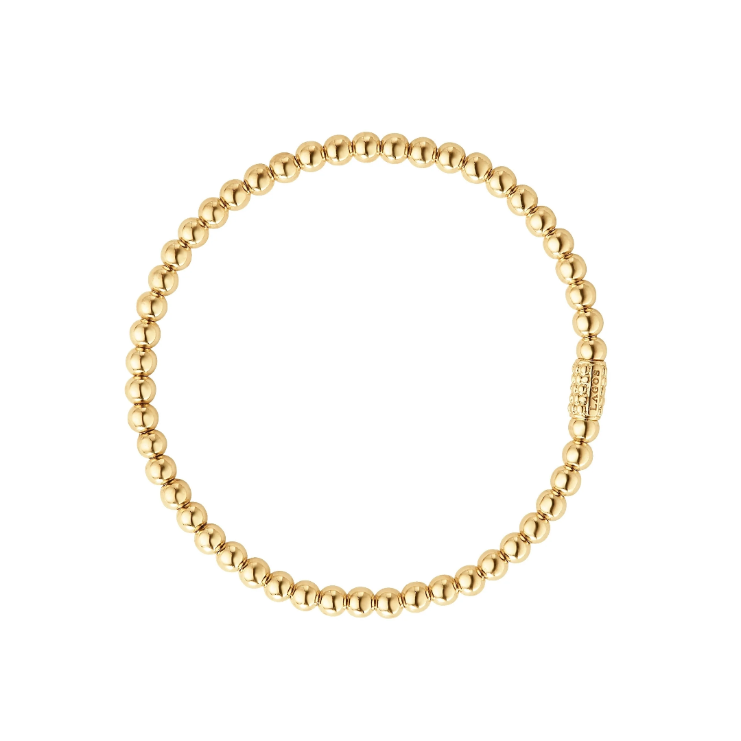 Lagos Caviar Gold Bead Bracelet 1