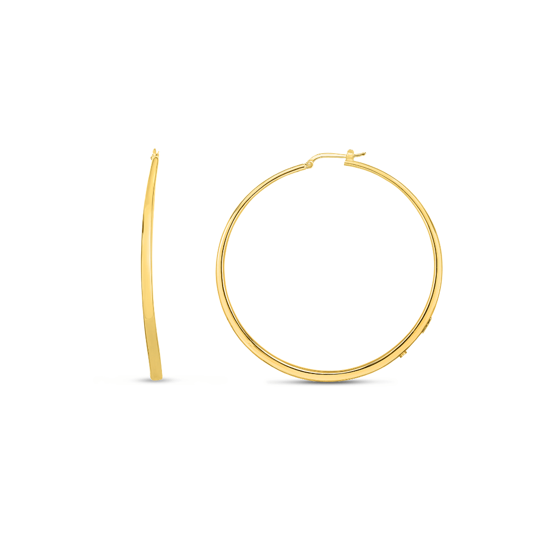 Roberto Coin 60Mm Polished Hoop Earring
