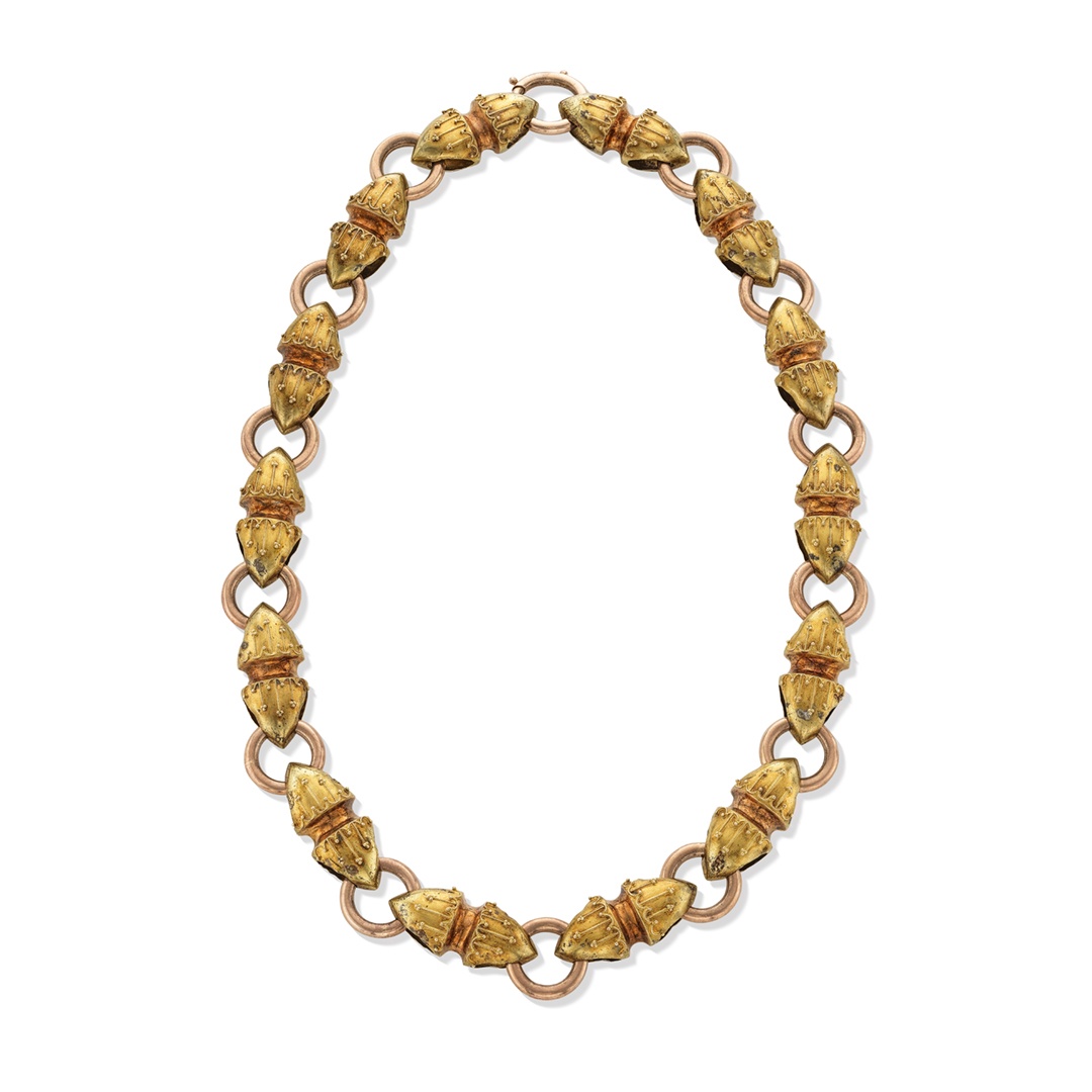 Estate Collection Etruscan Collar Necklace 0