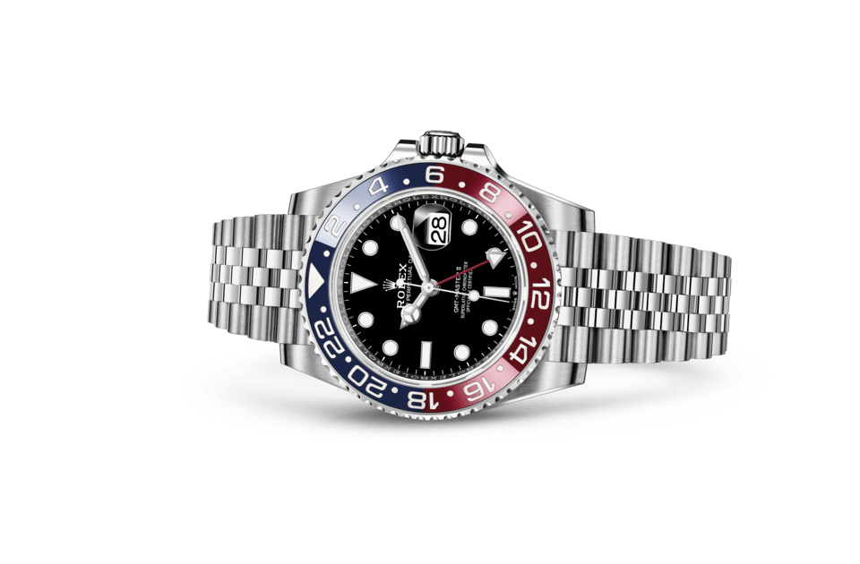 Rolex GMT-Master II, m126710blro-0001. Available at Lee Michaels Fine Jewelry