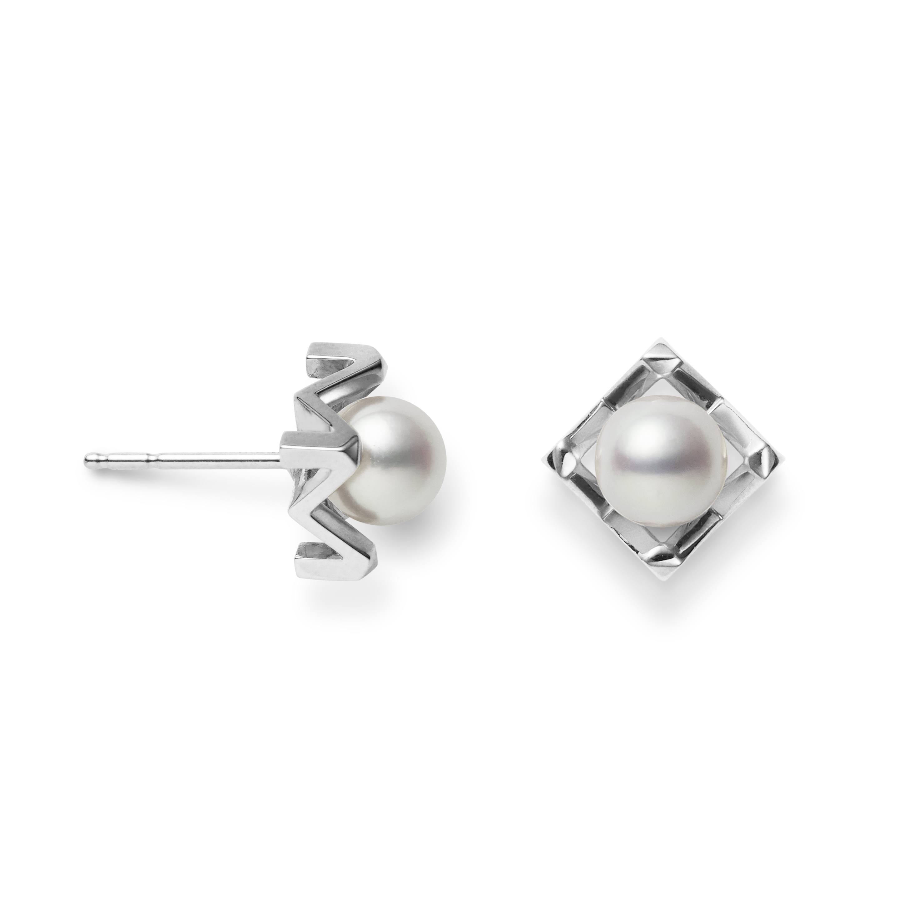 Mikimoto M Collection Akoya Cultured Pearl Earrings 0