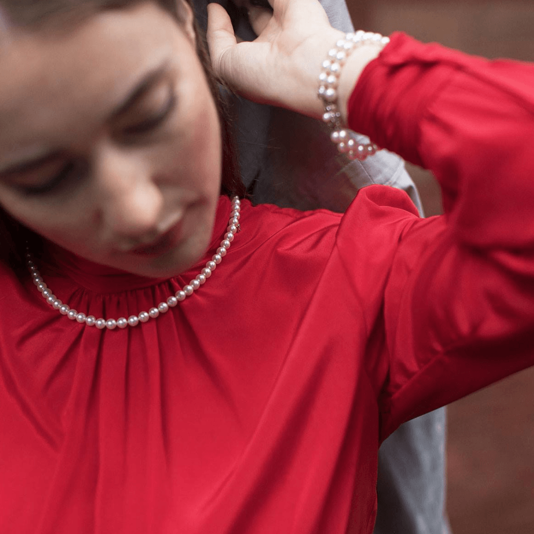 Mikimoto Princess Length Pearl Strand Necklace, 18" 1