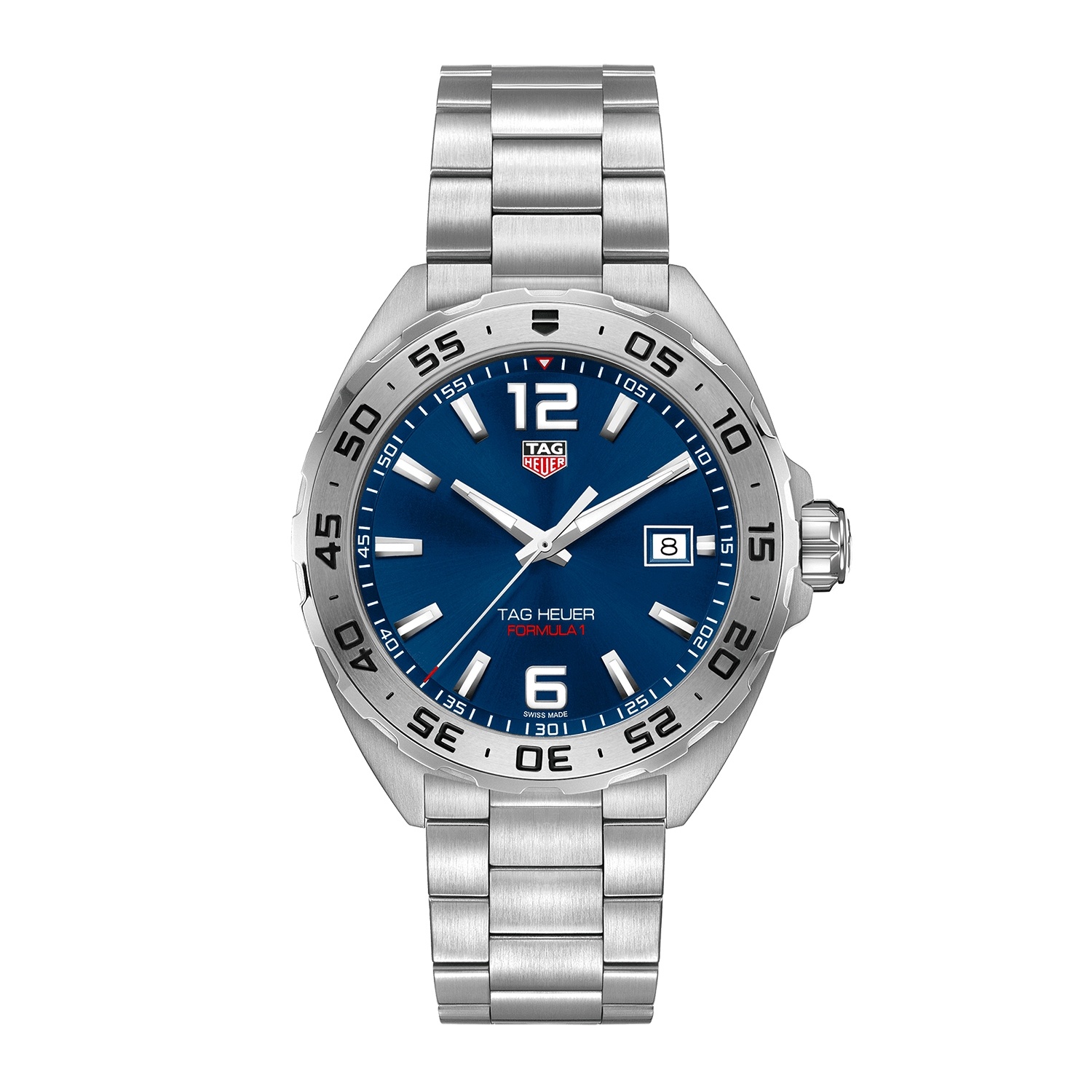 TAG Heuer Formula 1 Quartz Date Watch with Blue Dial 0