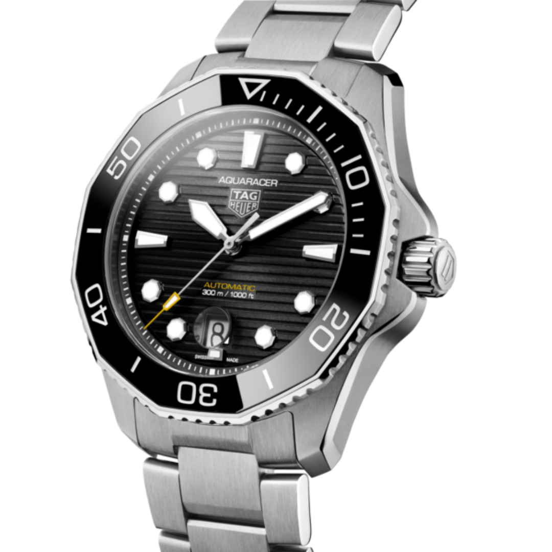 TAG Heuer Aquaracer Professional 300 with Black Dial and Case 2