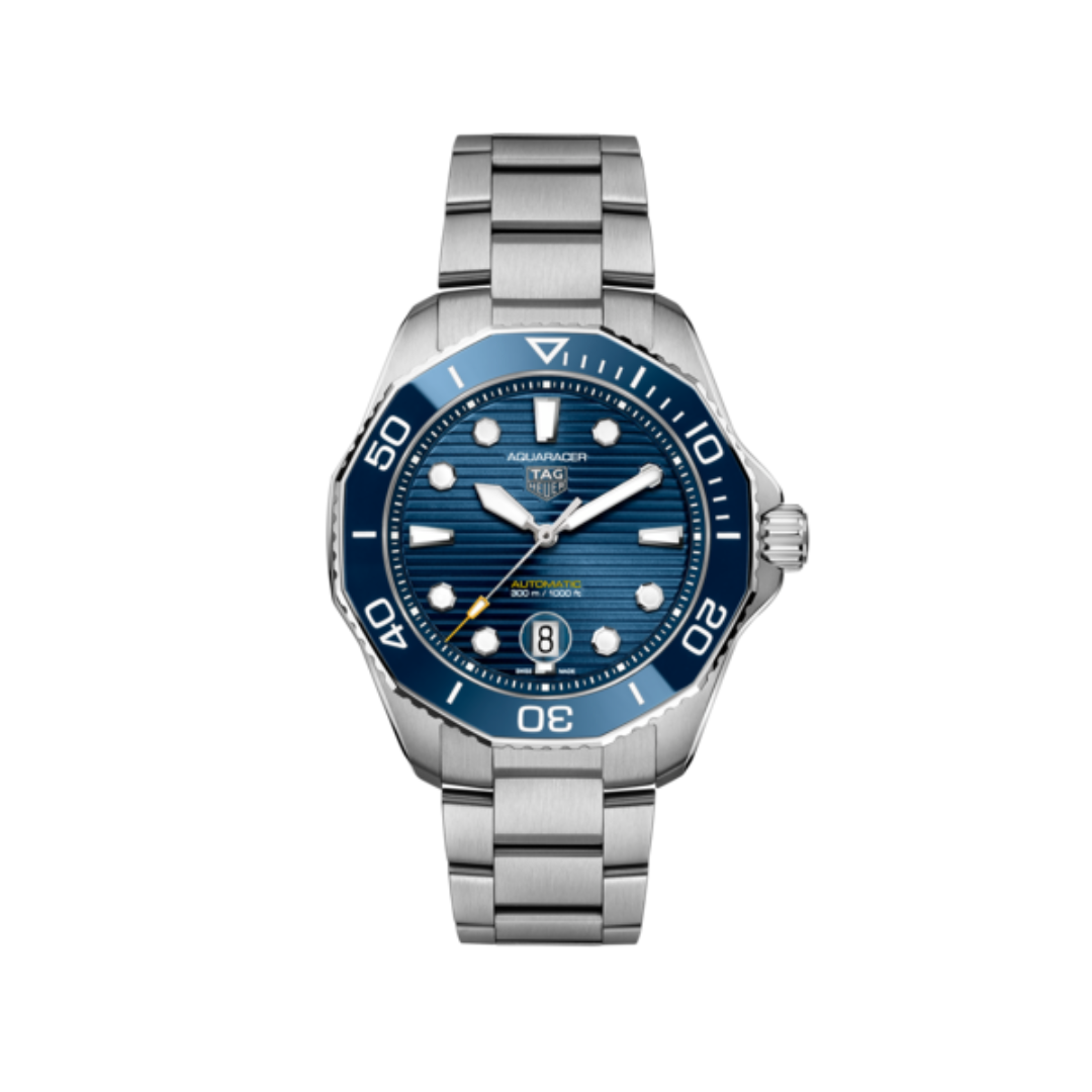 TAG Heuer Aquaracer Professional 300 with Blue  Dial and Case 0