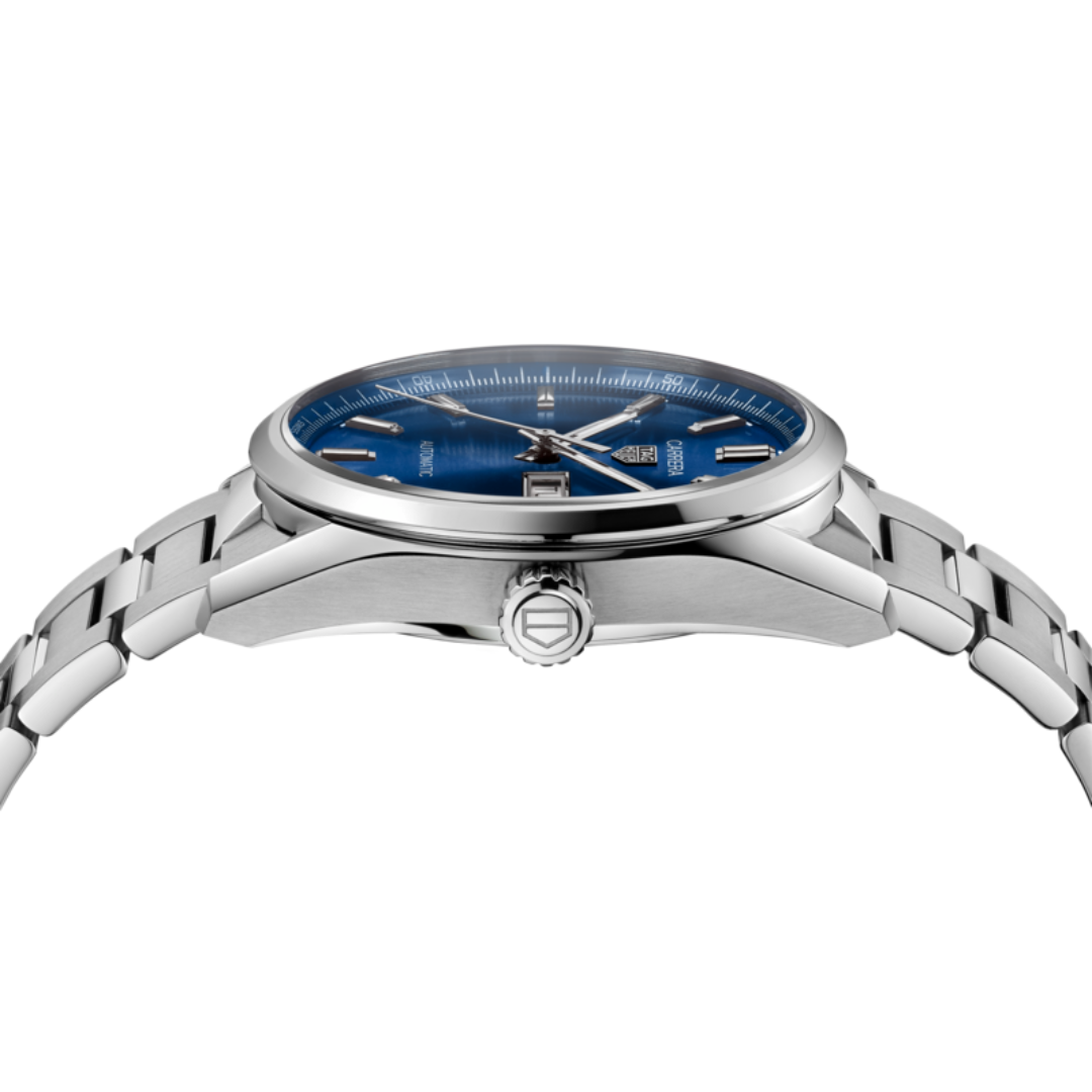 TAG Heuer Carrera Calibre 5 Automatic Watch with Blue Dial, 41mm 2