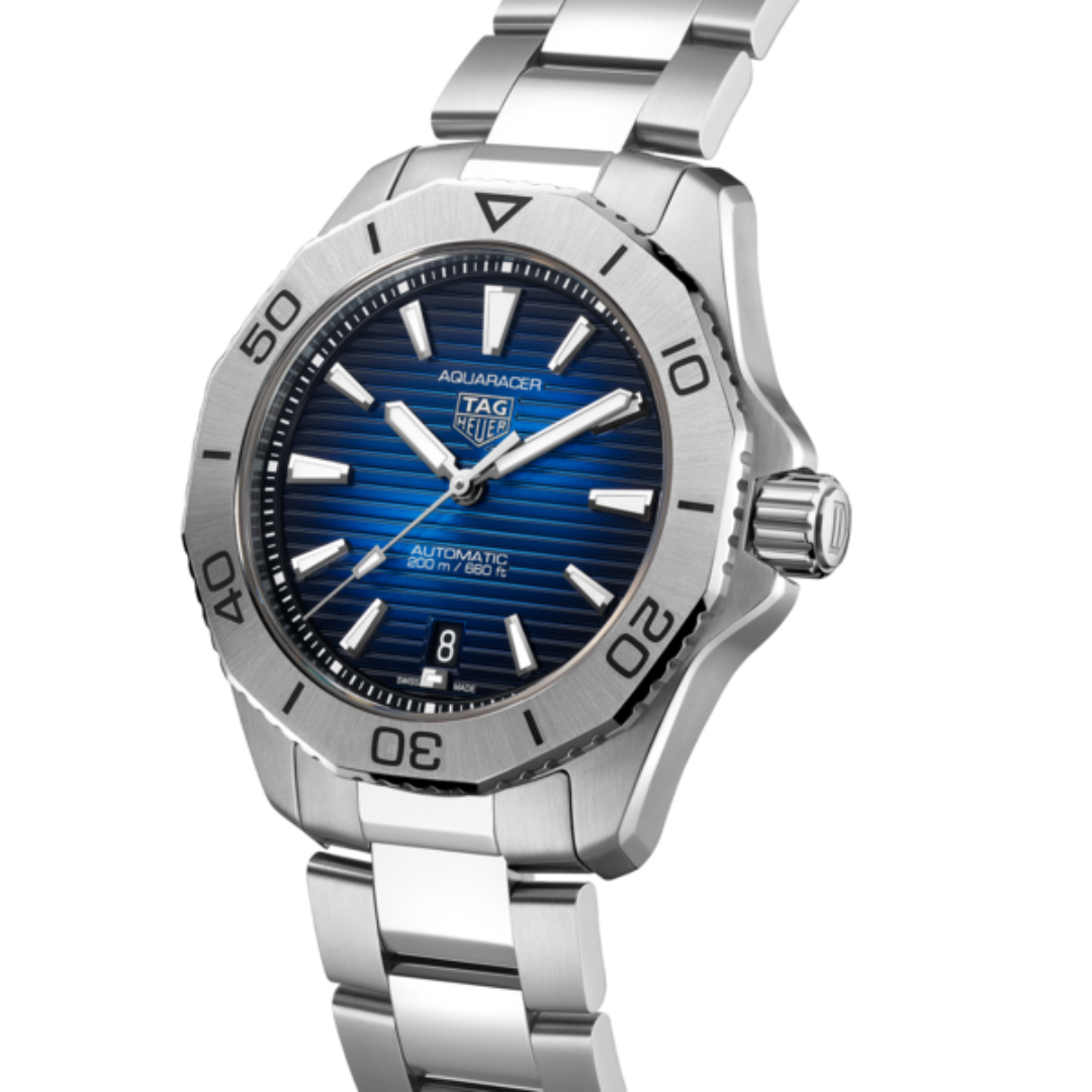 TAG Heuer Aquaracer Professional 200 Calibre 5 Automatic Watch with Blue Dial 1