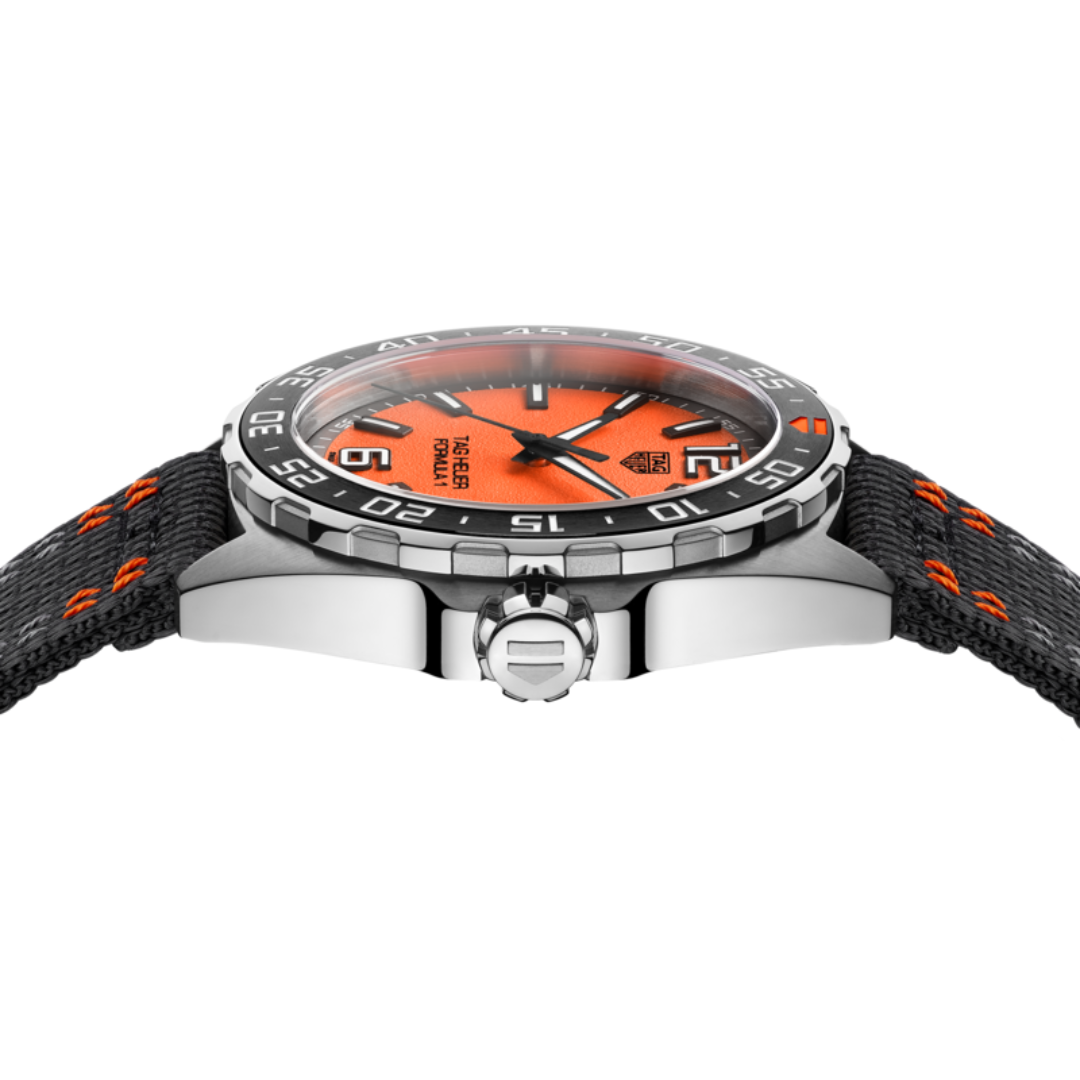 TAG Heuer Formula 1 Quartz Watch with Orange Dial 2