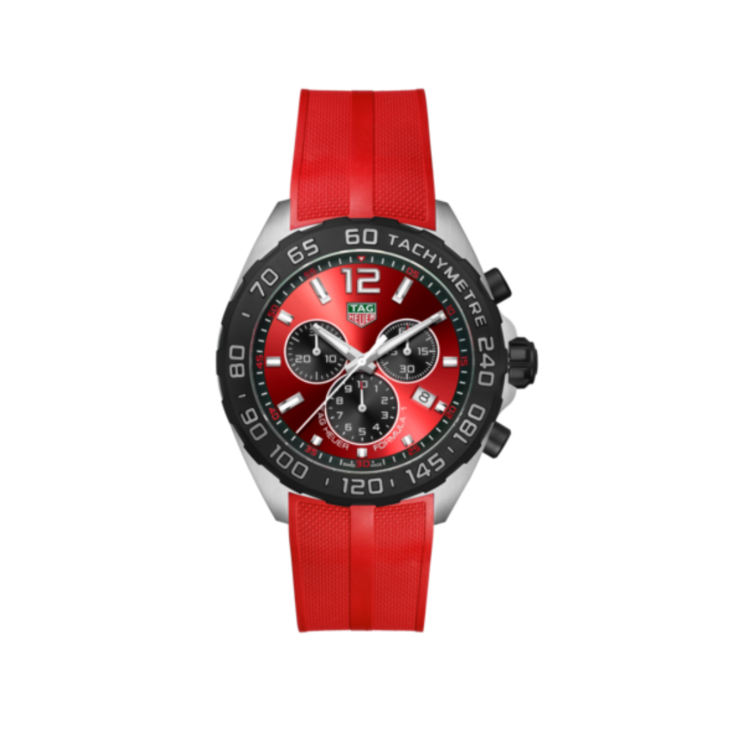 TAG Heuer Formula 1 Quartz Watch in Red 0