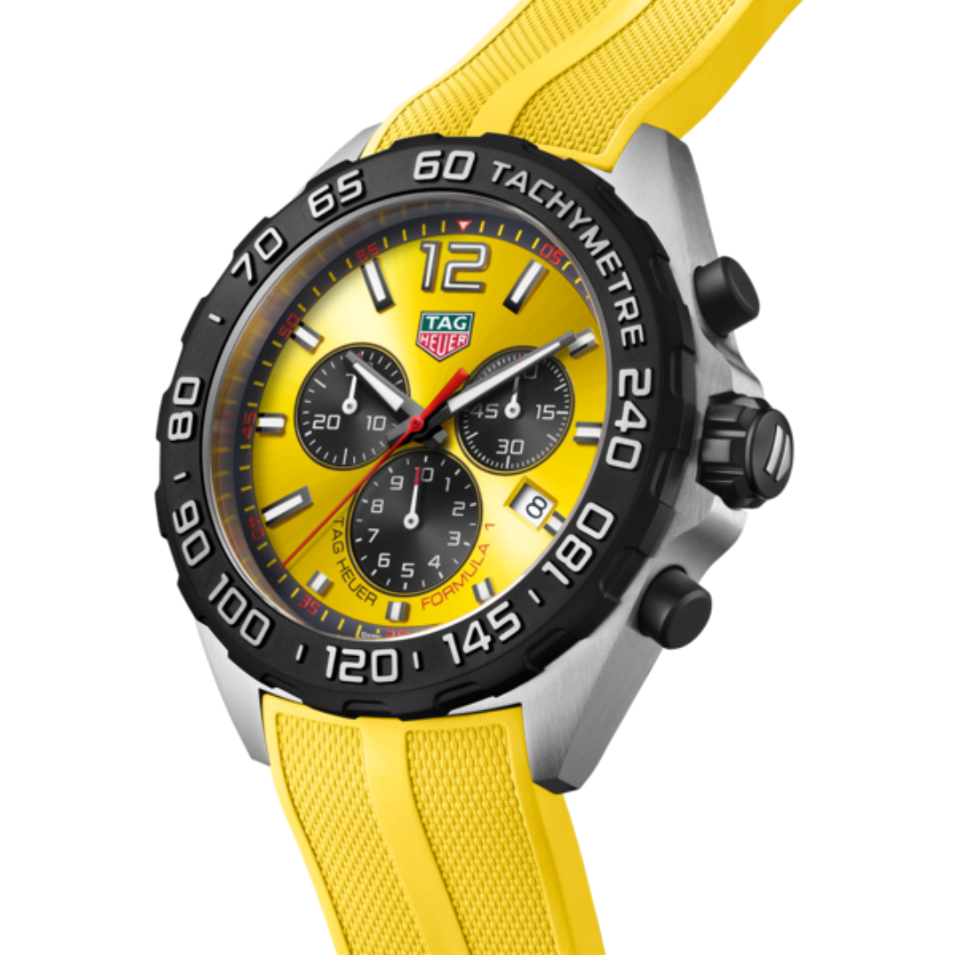 TAG Heuer Formula 1 Quartz Watch in Yellow 1
