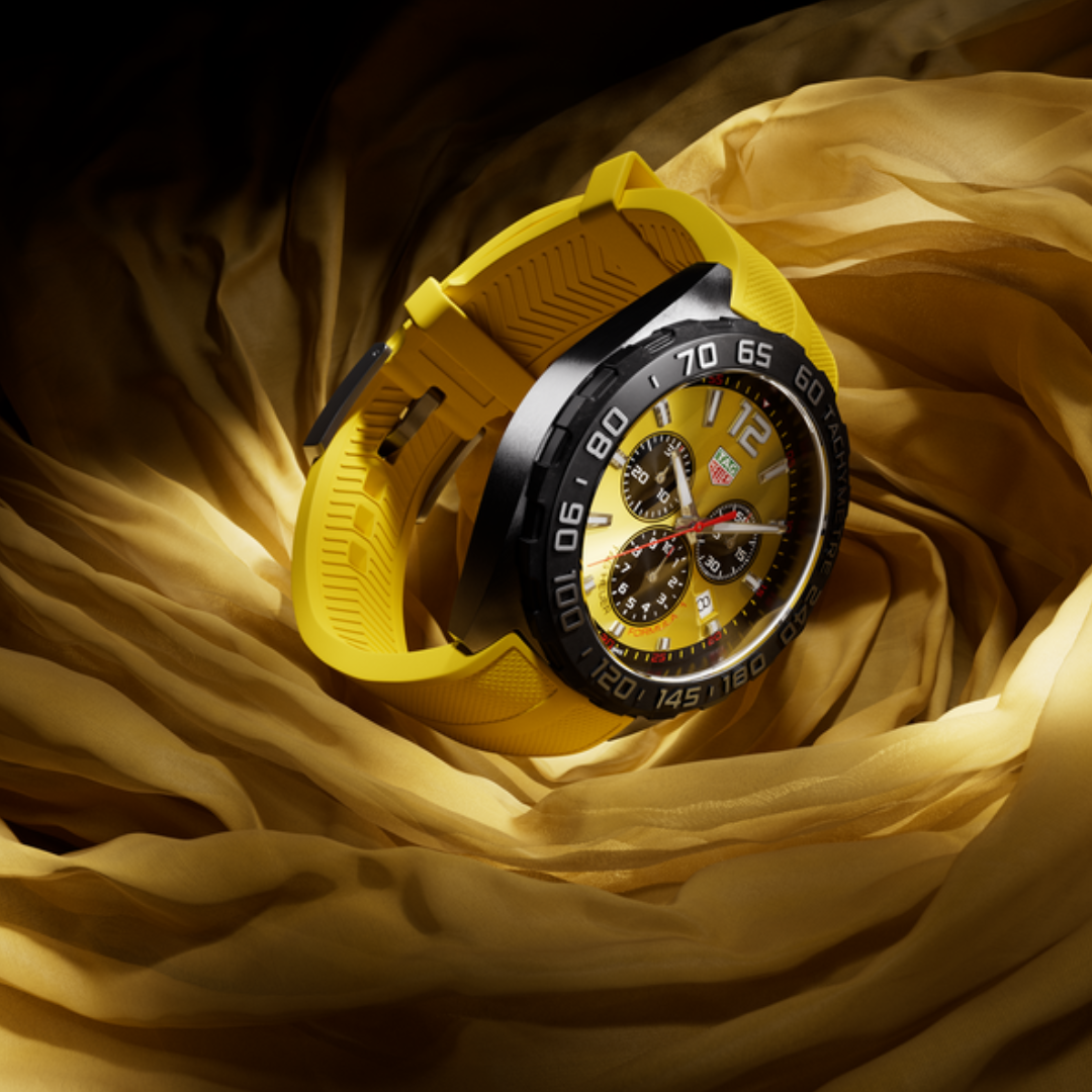 TAG Heuer Formula 1 Quartz Watch in Yellow 3