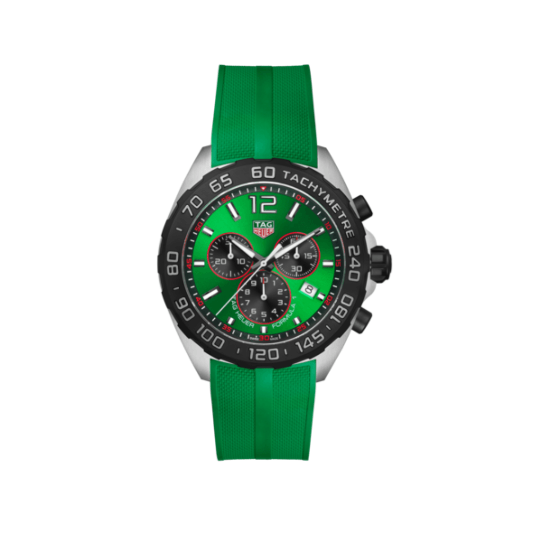 TAG Heuer Formula 1 Quartz Watch in Green 0