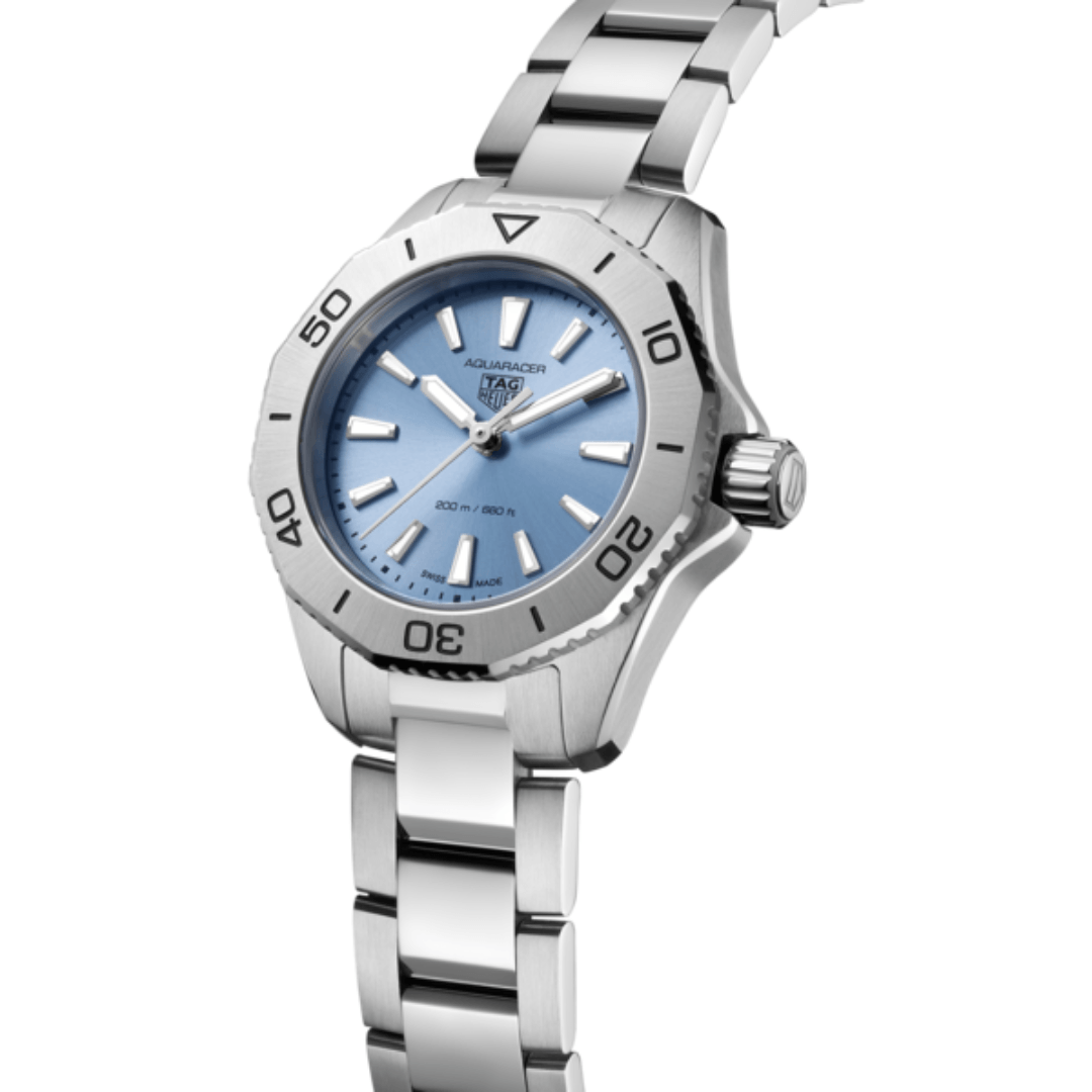 TAG Heuer Ladies Aquaracer Professional 200 Quartz Watch with Blue Dial 1