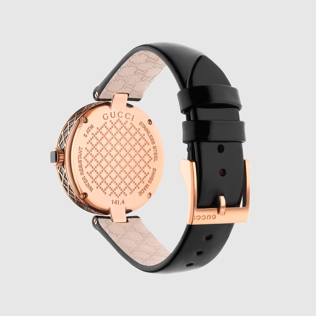 Gucci Diamantissima Black Dial Watch, 32mm 2